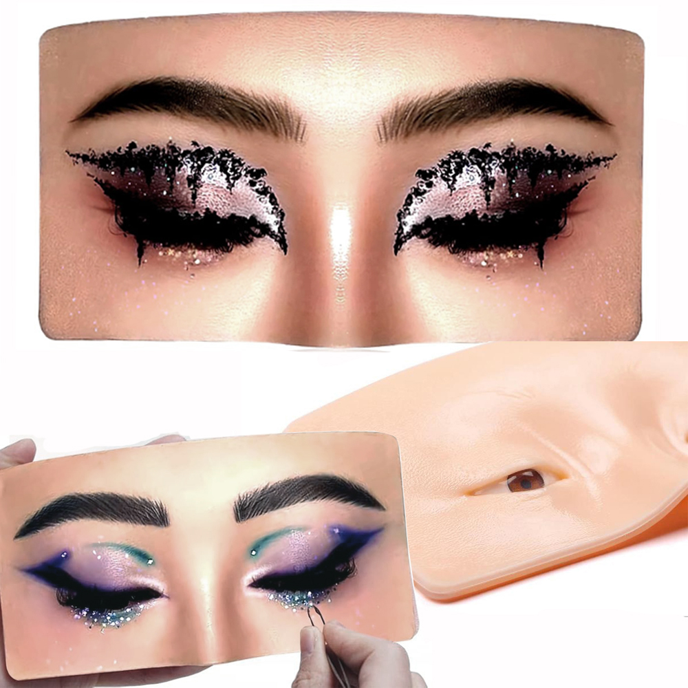 Beauty Makeup Training - Makeup Practice Board Eyebrow Tattoo Practice