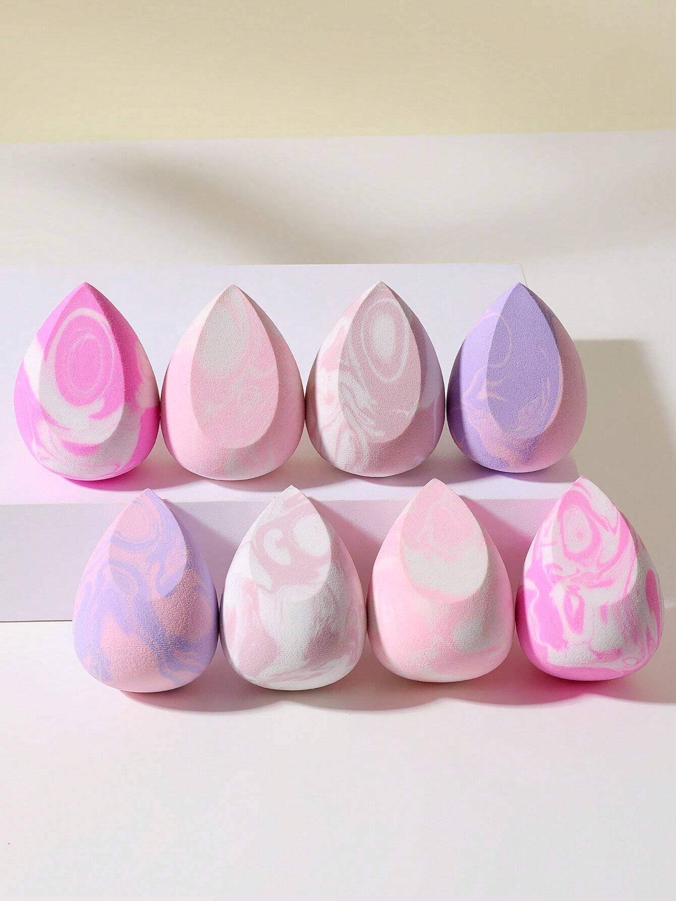 Beauty Makeup Sponge - 8PCS Soft Elastic Multifunctional Makeup Sponges