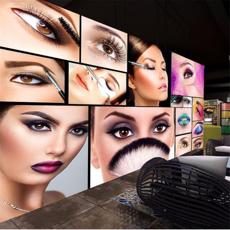 Photo Beauty Makeup - Custom photo wallpaper 3D murals make-up