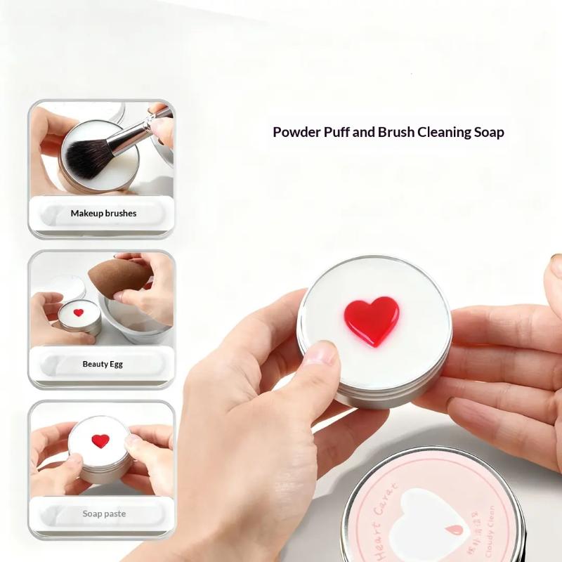 SU Cute Heart Shaped Makeup Br – Beauty Makeup Sponge recenzja i cena