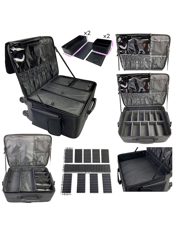 Customized Makeup Suitcase Lar – Beauty Makeup Trolley recenzja i cena