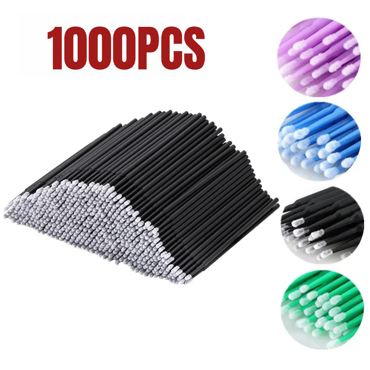 1000/500PCS Eyelash Cleaning B – Beauty Makeup Remover recenzja i cena