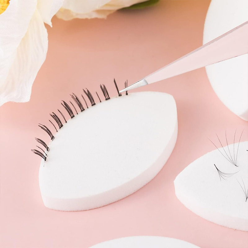 50/10pcs Soft Reusable Eyelash – Beauty Makeup Training recenzja i cena