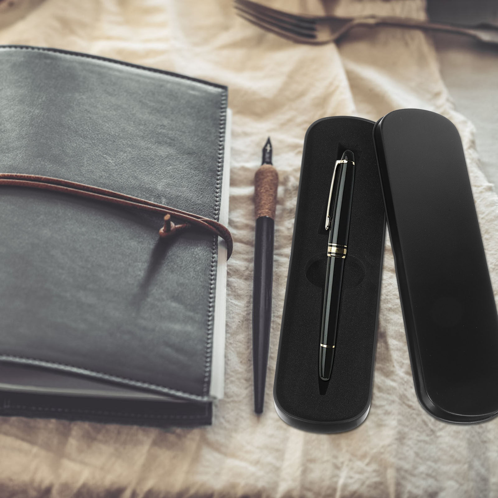 2Pcs Metal Pencil Cases Simple – Beauty Makeup School recenzja i cena