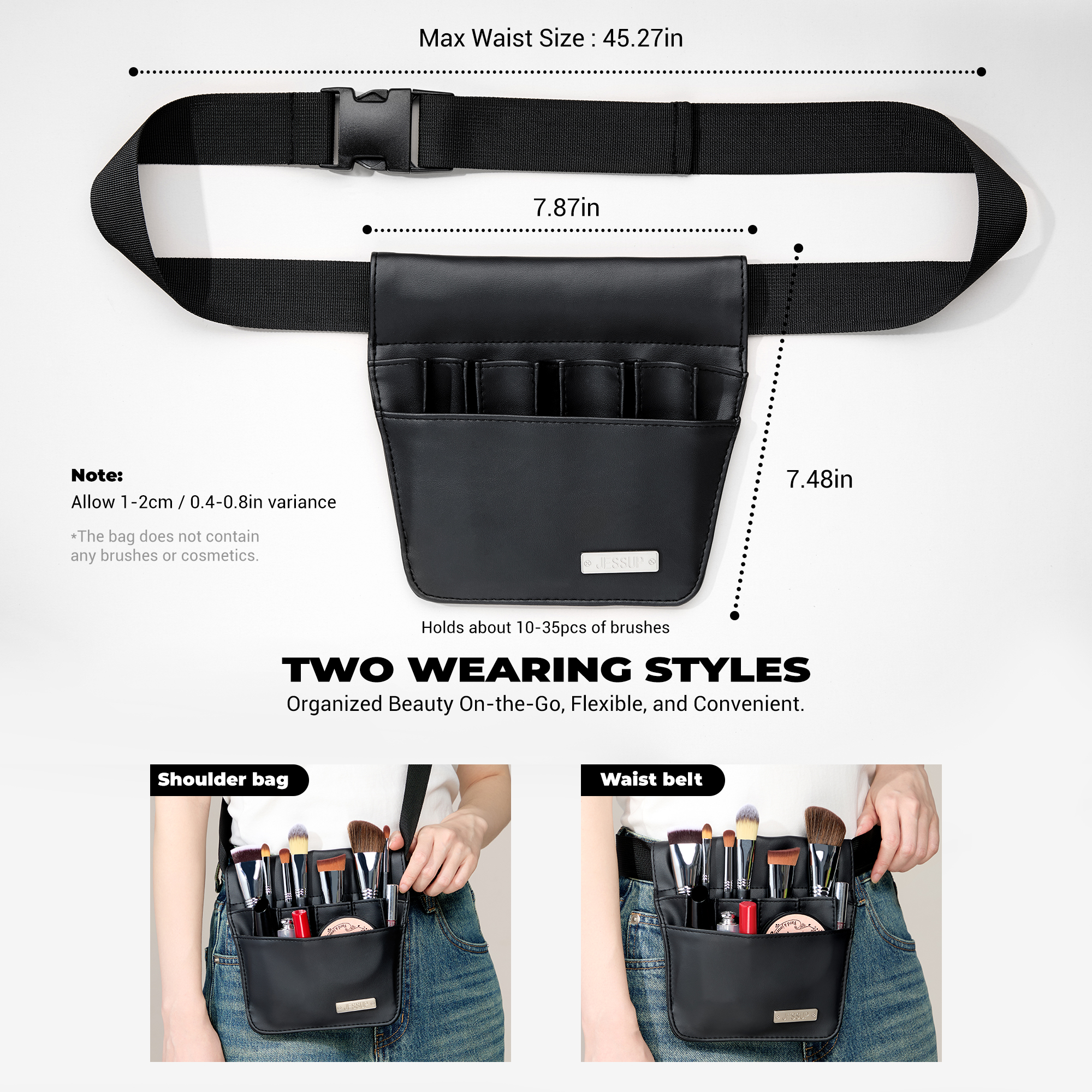 Jessup Makeup Artist Belt Bag  – Beauty Makeup Case recenzja i cena
