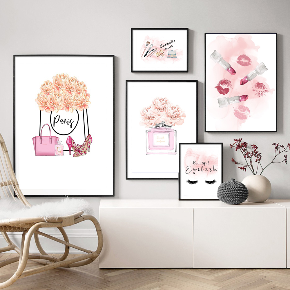 Fashion Poster Makeup Brushes  – Beauty Makeup Pictures recenzja i cena