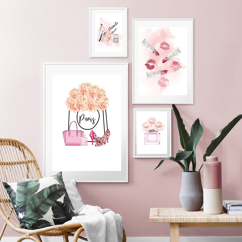 Fashion Poster Makeup Brushes  – Beauty Makeup Pictures recenzja i cena