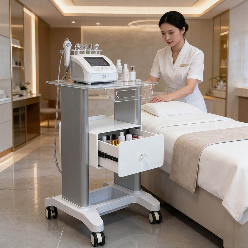 Beauty Salon Tray Cart Estheti – Beauty Makeup Trolley recenzja i cena
