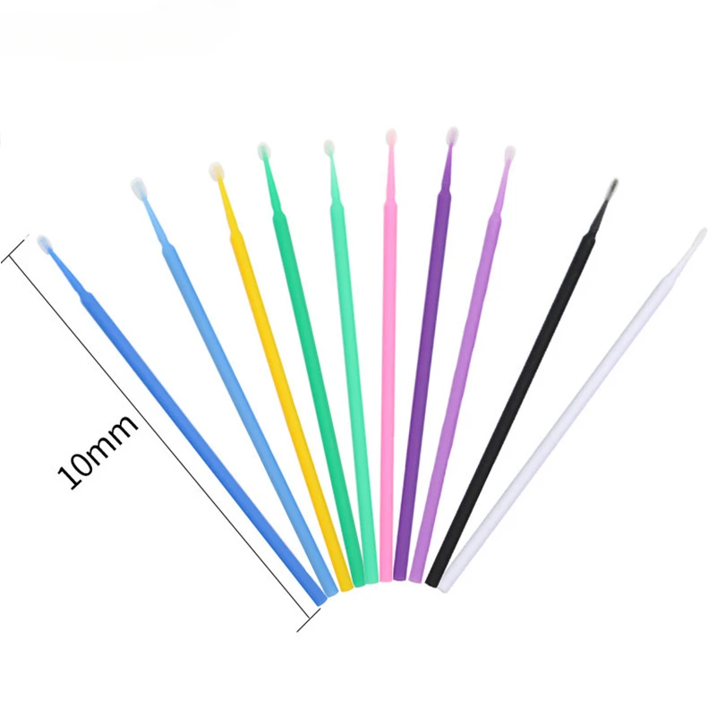 100Pcs Eyelash Cleaning Brush  – Beauty Makeup Remover recenzja i cena