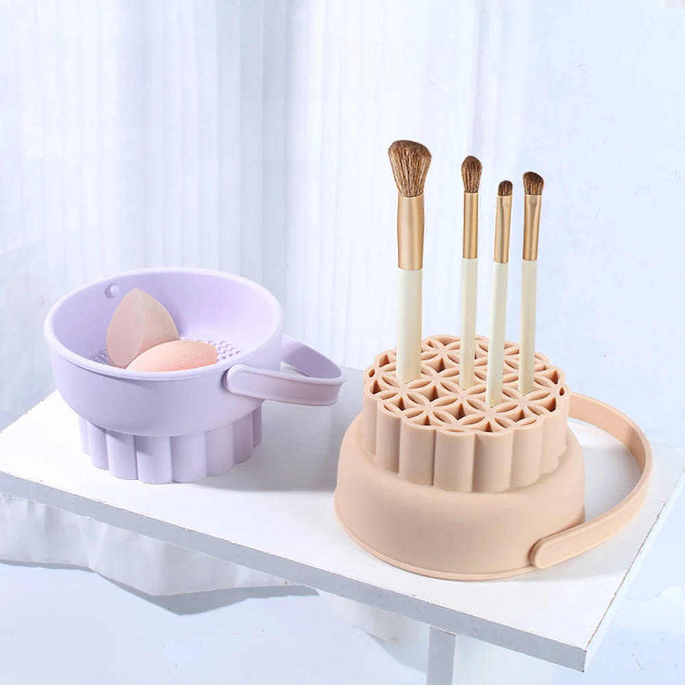 1PC Silicone Washing Bowl Make – Beauty Makeup Sponge recenzja i cena
