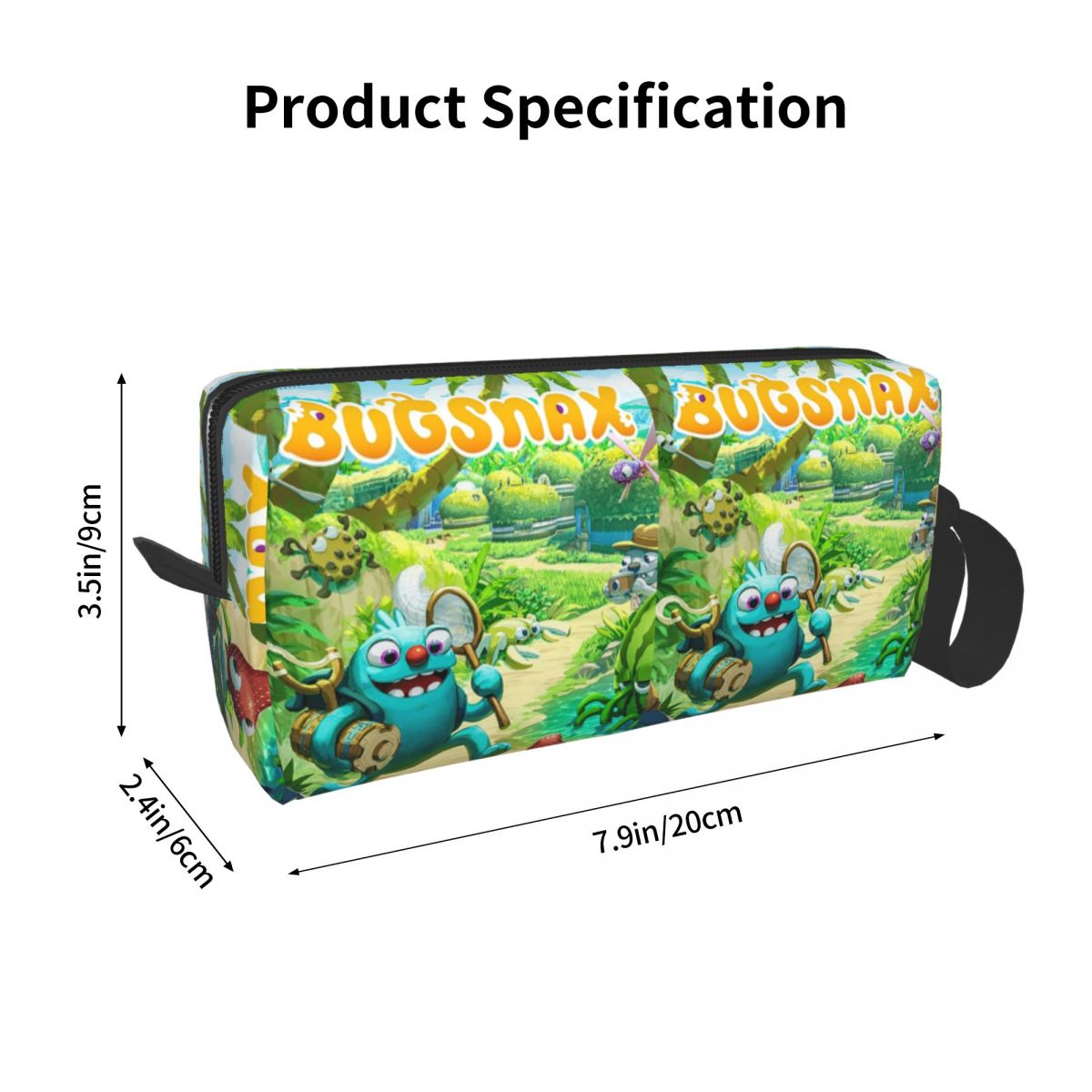 Bugsnax Game Poster Makeup Bag – Makeup Beauty Makeup Game recenzja i cena