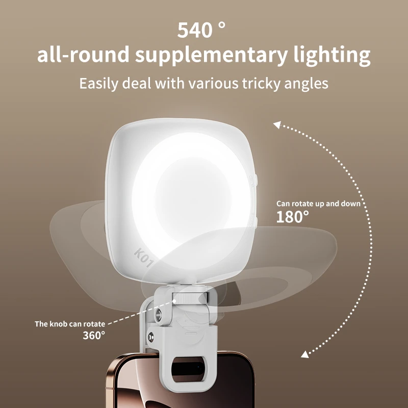 Phone Selfie Light 2700K-6500K – Photo Beauty Makeup recenzja i cena