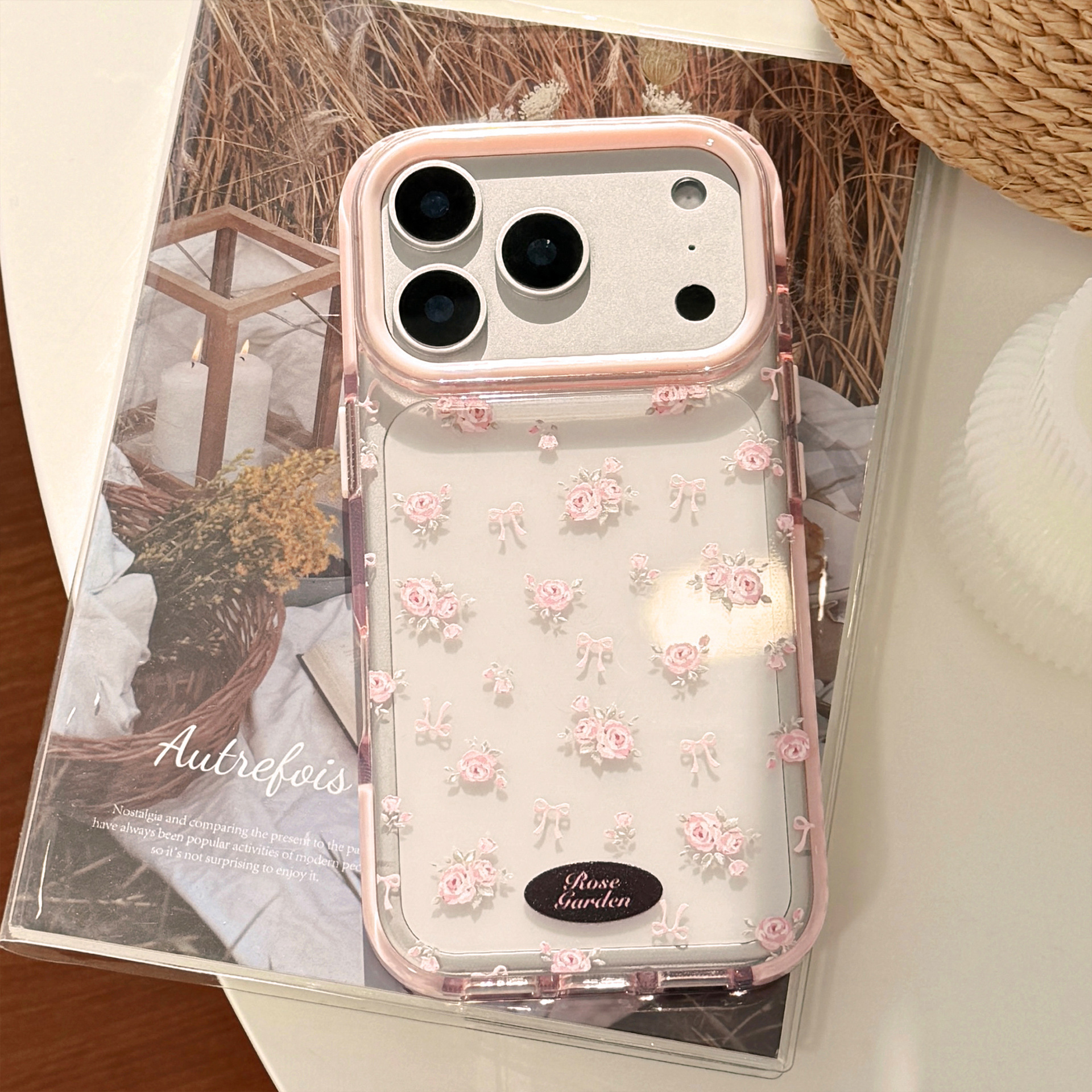 Gentle Beautiful Pink Rose Flo – Beauty Makeup Case recenzja i cena