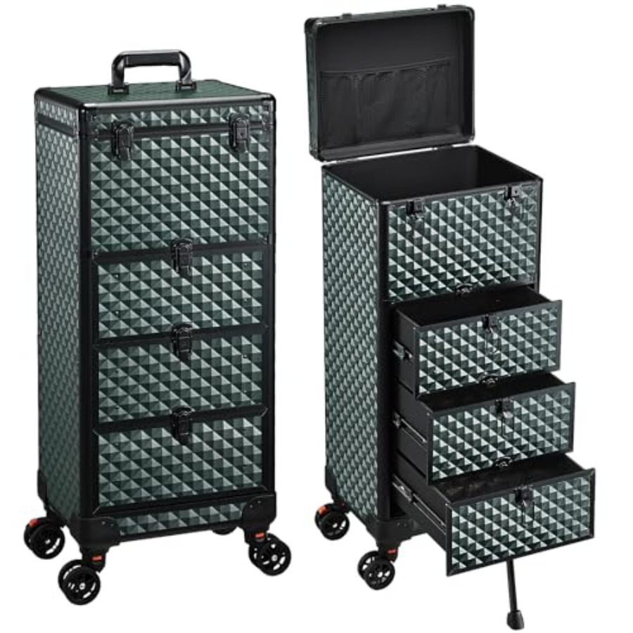 Nail Trolley Cart with 3 Drawe – Beauty Makeup Trolley recenzja i cena