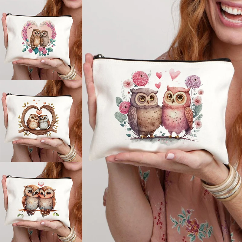 Owl's Love Make Up Bag Cosmeti – Beauty Makeup School recenzja i cena