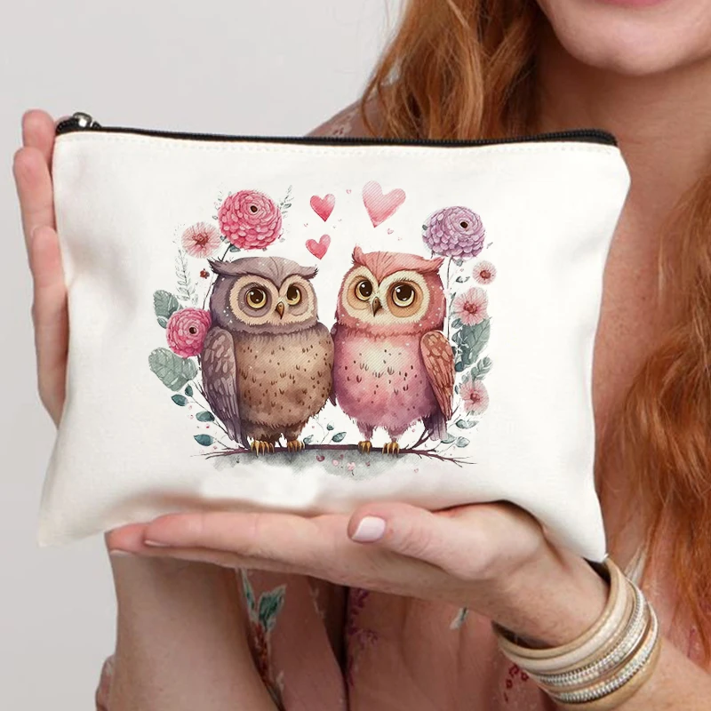 Owl's Love Make Up Bag Cosmeti – Beauty Makeup School recenzja i cena