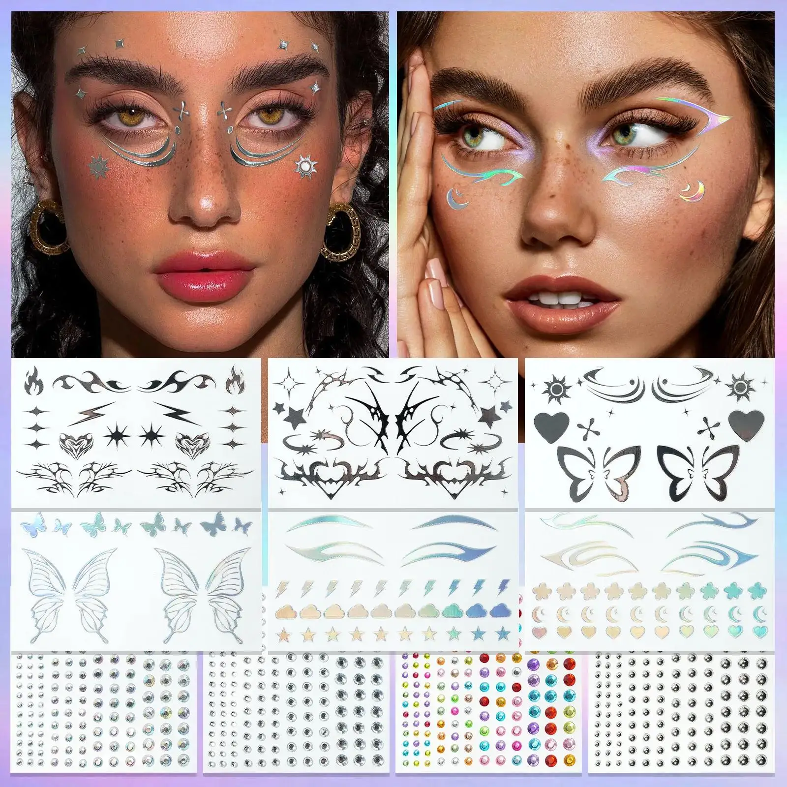 New Laser Face Sticker Eye Mak – Beauty Makeup Pictures recenzja i cena
