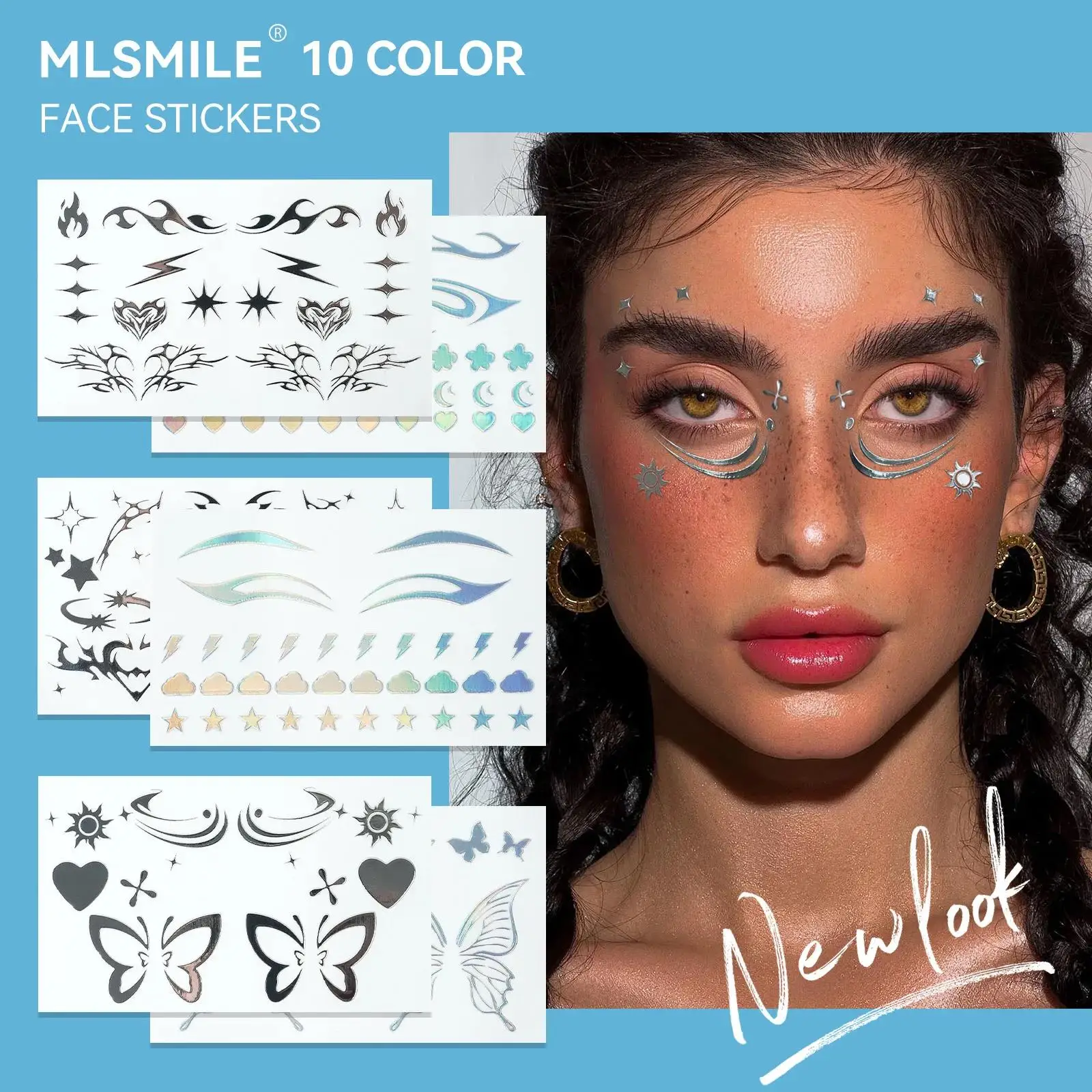 New Laser Face Sticker Eye Mak – Beauty Makeup Pictures recenzja i cena
