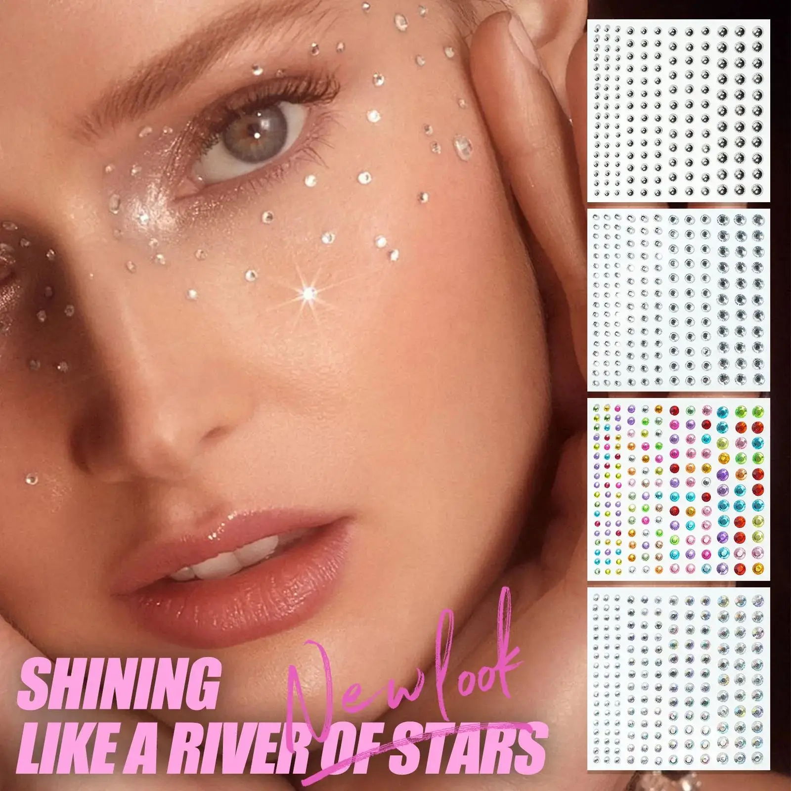 New Laser Face Sticker Eye Mak – Beauty Makeup Pictures recenzja i cena