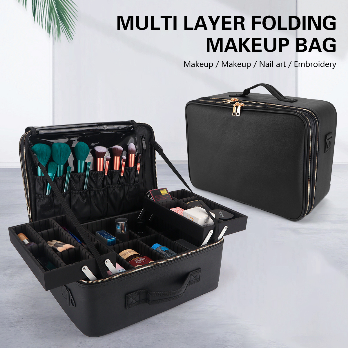 Women Travel Cosmetic Case Org – Beauty Makeup Case recenzja i cena