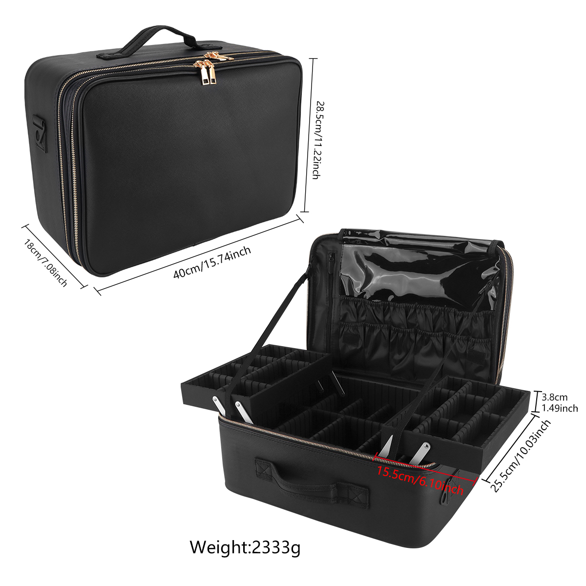 Women Travel Cosmetic Case Org – Beauty Makeup Case recenzja i cena