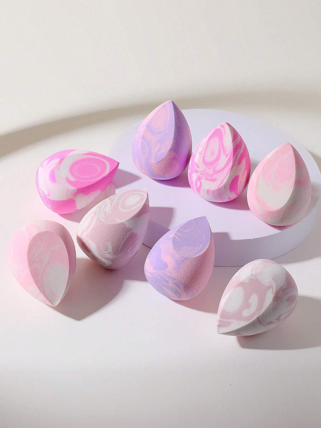 8PCS Soft Elastic Multifunctio – Beauty Makeup Sponge recenzja i cena