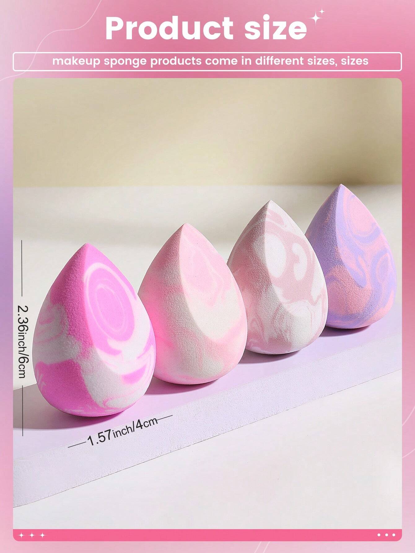 8PCS Soft Elastic Multifunctio – Beauty Makeup Sponge recenzja i cena