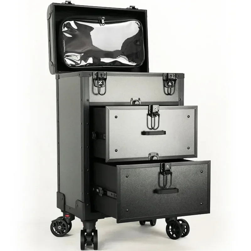 1pc Aluminum Alloy Professiona – Beauty Makeup Trolley recenzja i cena