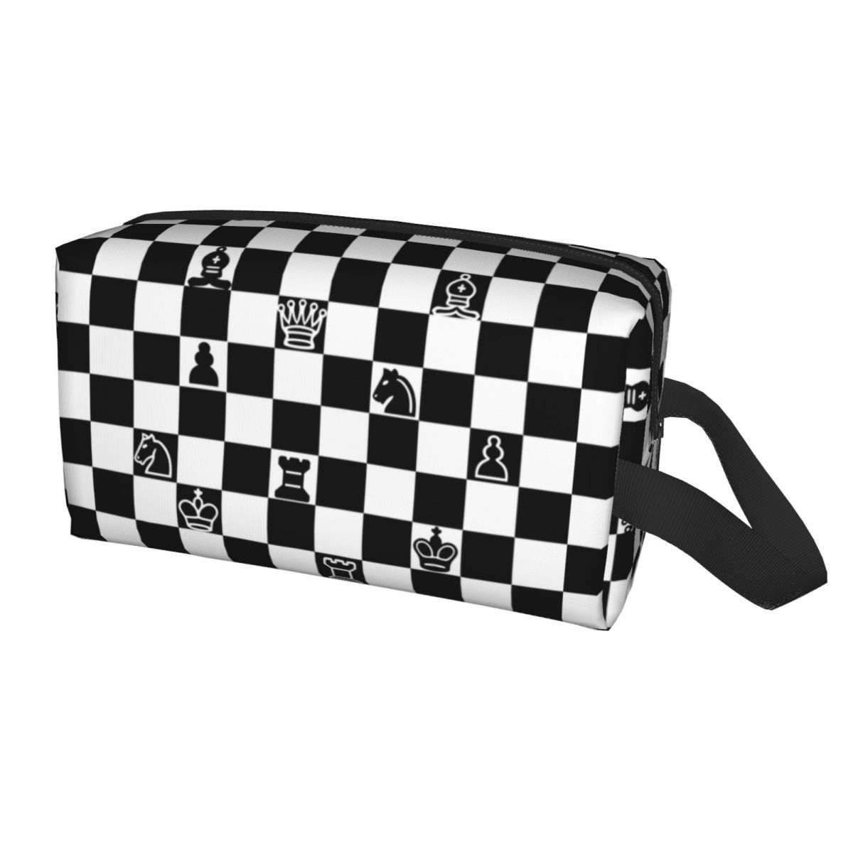 Chess Cosmetic Bag Women Fashi – Makeup Beauty Makeup Game recenzja i cena