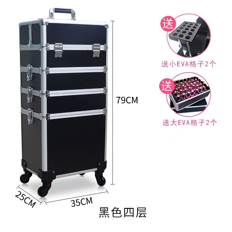 Professional 2/3/4 layers trol – Beauty Makeup Trolley recenzja i cena