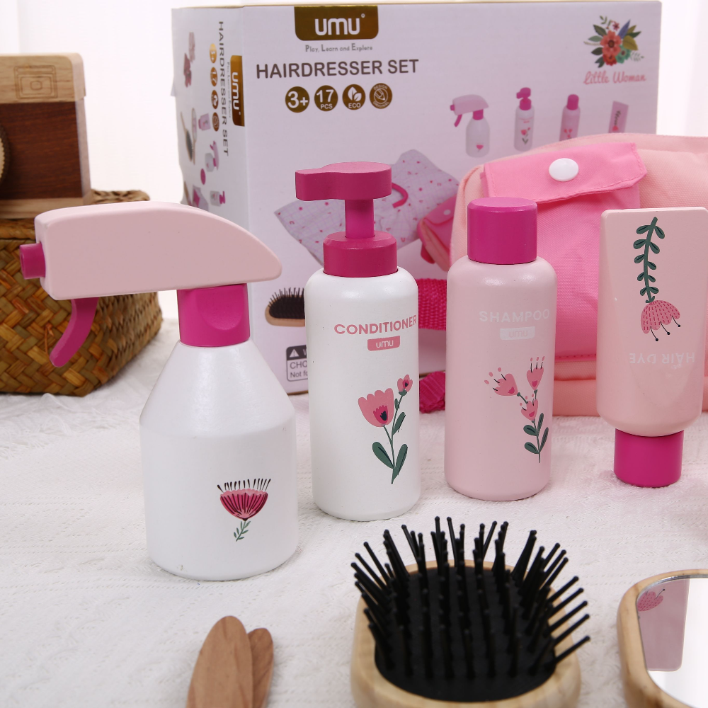 Wooden Makeup Toy Kits for Lit – Makeup Beauty Makeup Game recenzja i cena
