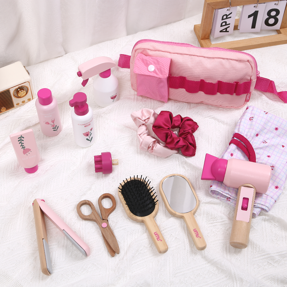 Wooden Makeup Toy Kits for Lit – Makeup Beauty Makeup Game recenzja i cena
