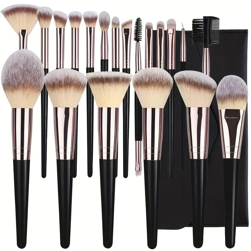 Luxe Makeup Brushes Set Soft F – Beauty Luxe Makeup recenzja i cena