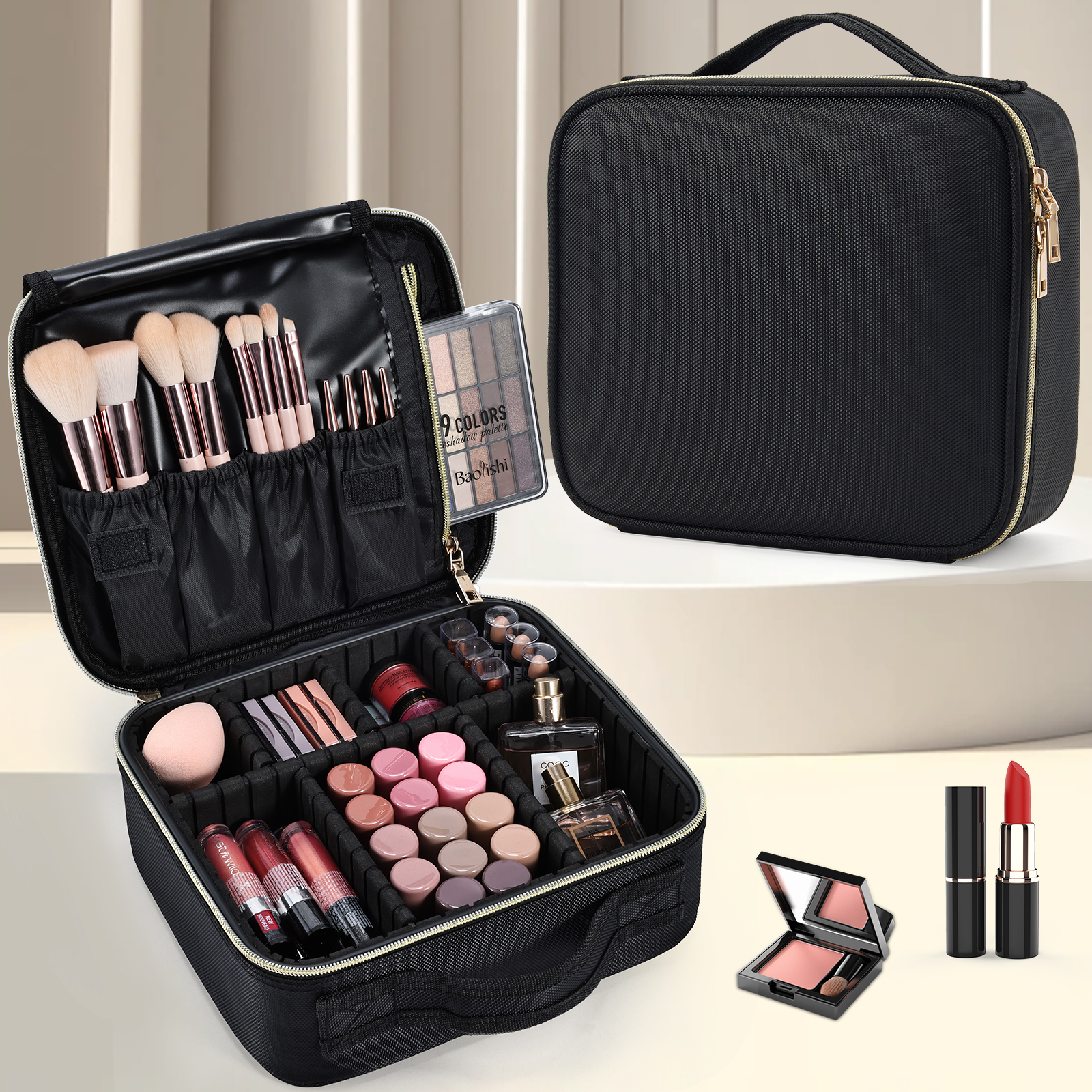 Cosmetic Case Makeup Bag Vanit – Beauty Makeup Case recenzja i cena