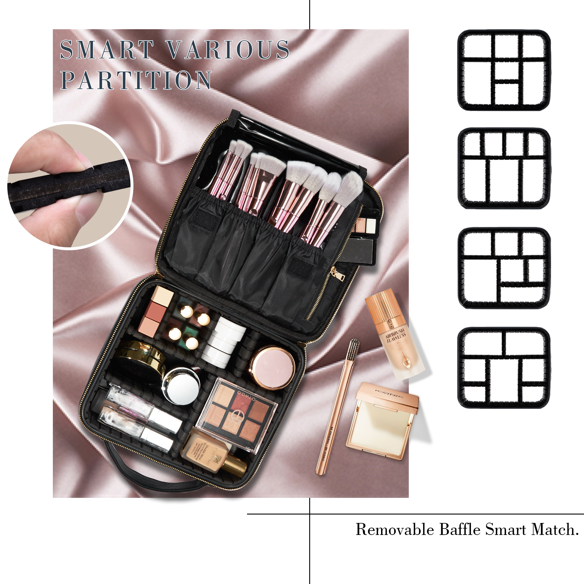 Cosmetic Case Makeup Bag Vanit – Beauty Makeup Case recenzja i cena