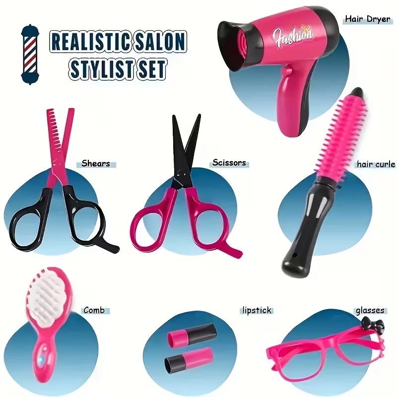 17Pcs Girls Beauty Salon Set M – Makeup Beauty Makeup Game recenzja i cena