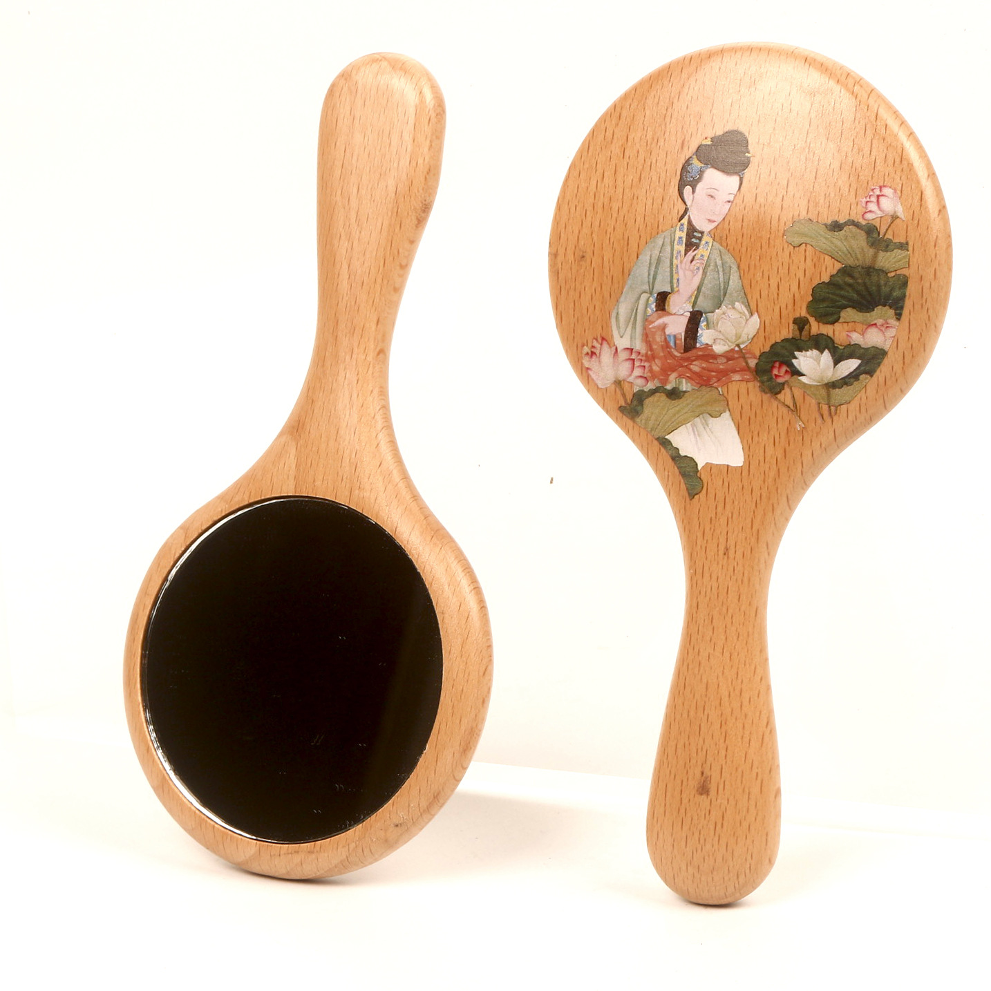 Beech Wood Handle Mirror, Anci – Beauty Makeup Pictures recenzja i cena