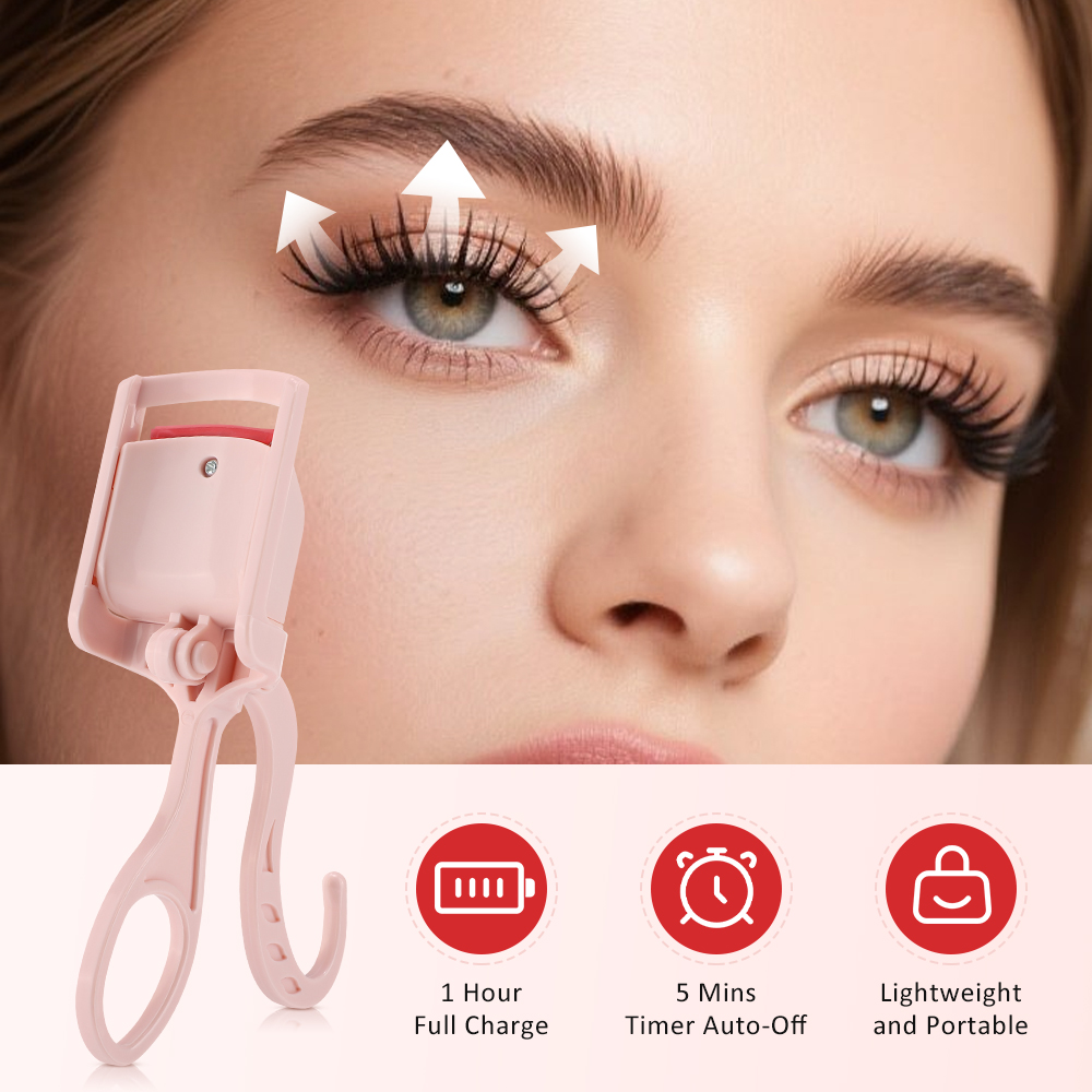 Portable Heated Eyelash Curler – Ms Beauty Makeup recenzja i cena