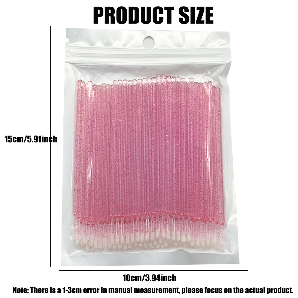 100pcs Eyelash Cleaning Brushe – Beauty Makeup Remover recenzja i cena