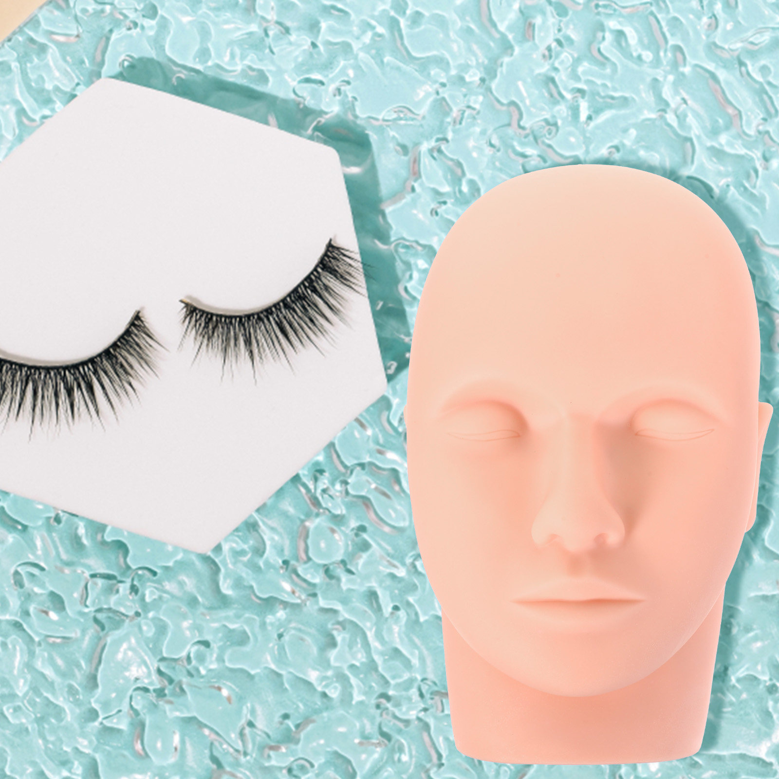 Eyelash Extension Mannequin He – Beauty Makeup Training recenzja i cena