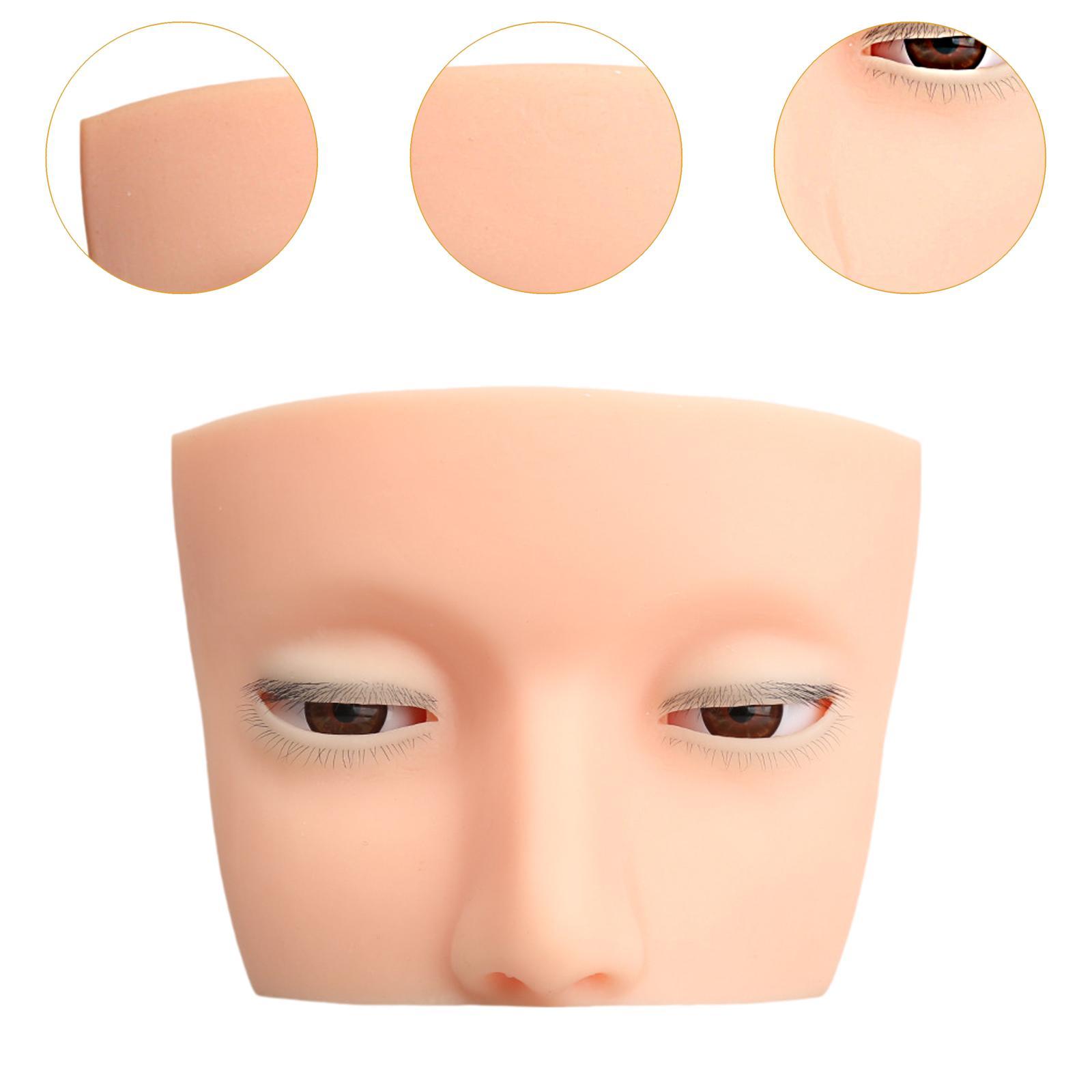Silicone Eyelash Mannequin Hea – Beauty Makeup School recenzja i cena