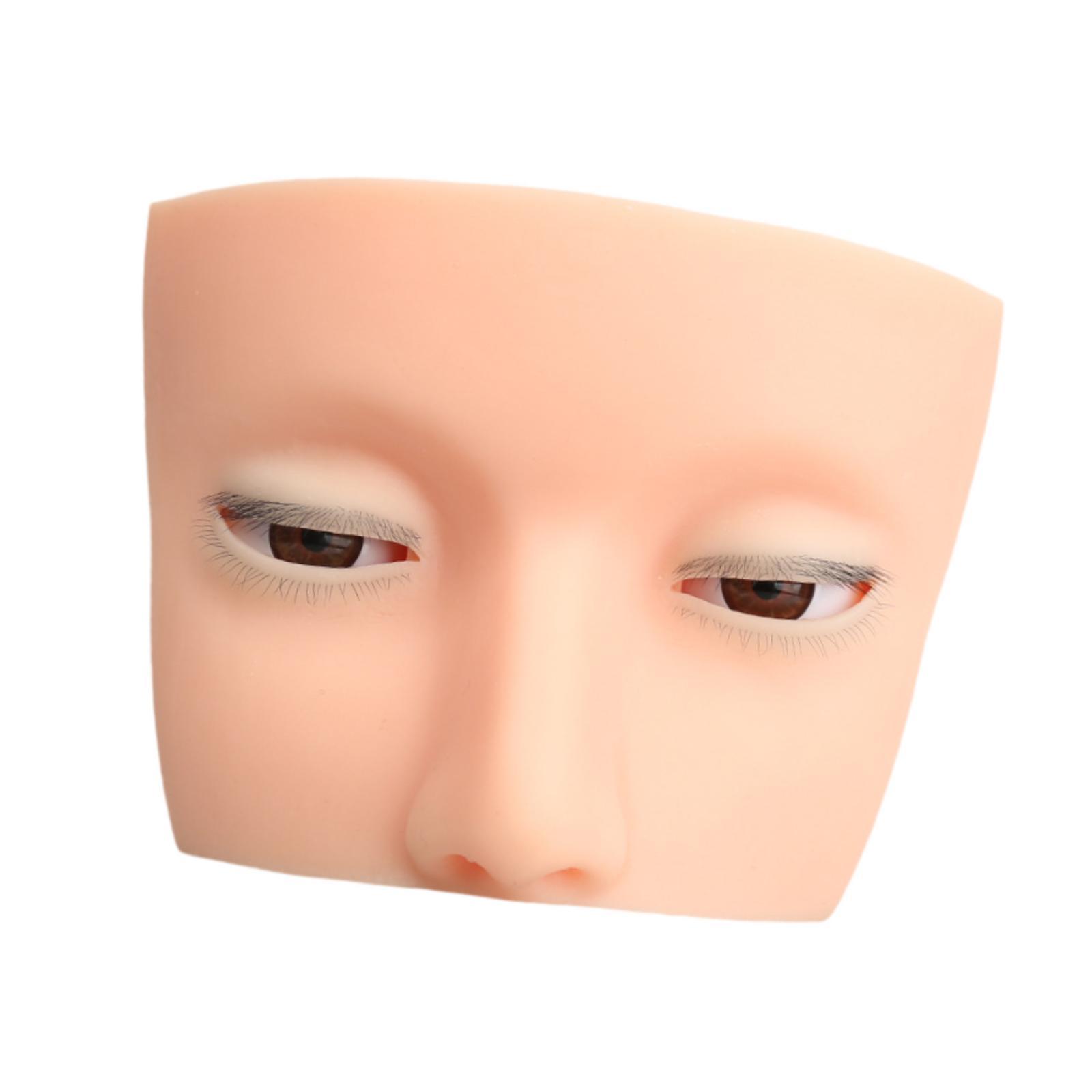 Silicone Eyelash Mannequin Hea – Beauty Makeup School recenzja i cena
