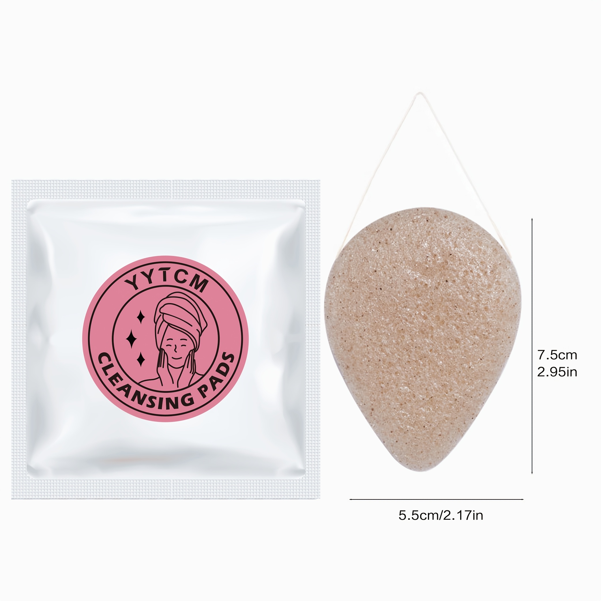 Walnut Seed Konjac Face Sponge – Beauty Makeup Sponge recenzja i cena