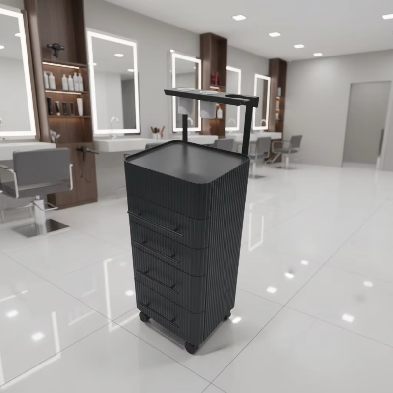 Simple and Stylish Barber Shop – Beauty Makeup Trolley recenzja i cena