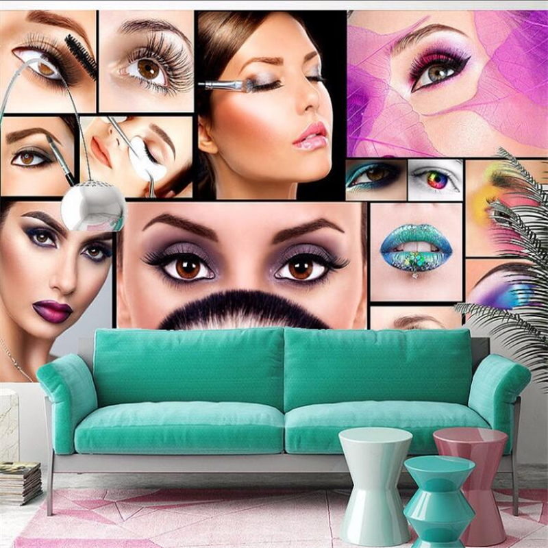 Custom photo wallpaper 3D mura – Photo Beauty Makeup recenzja i cena