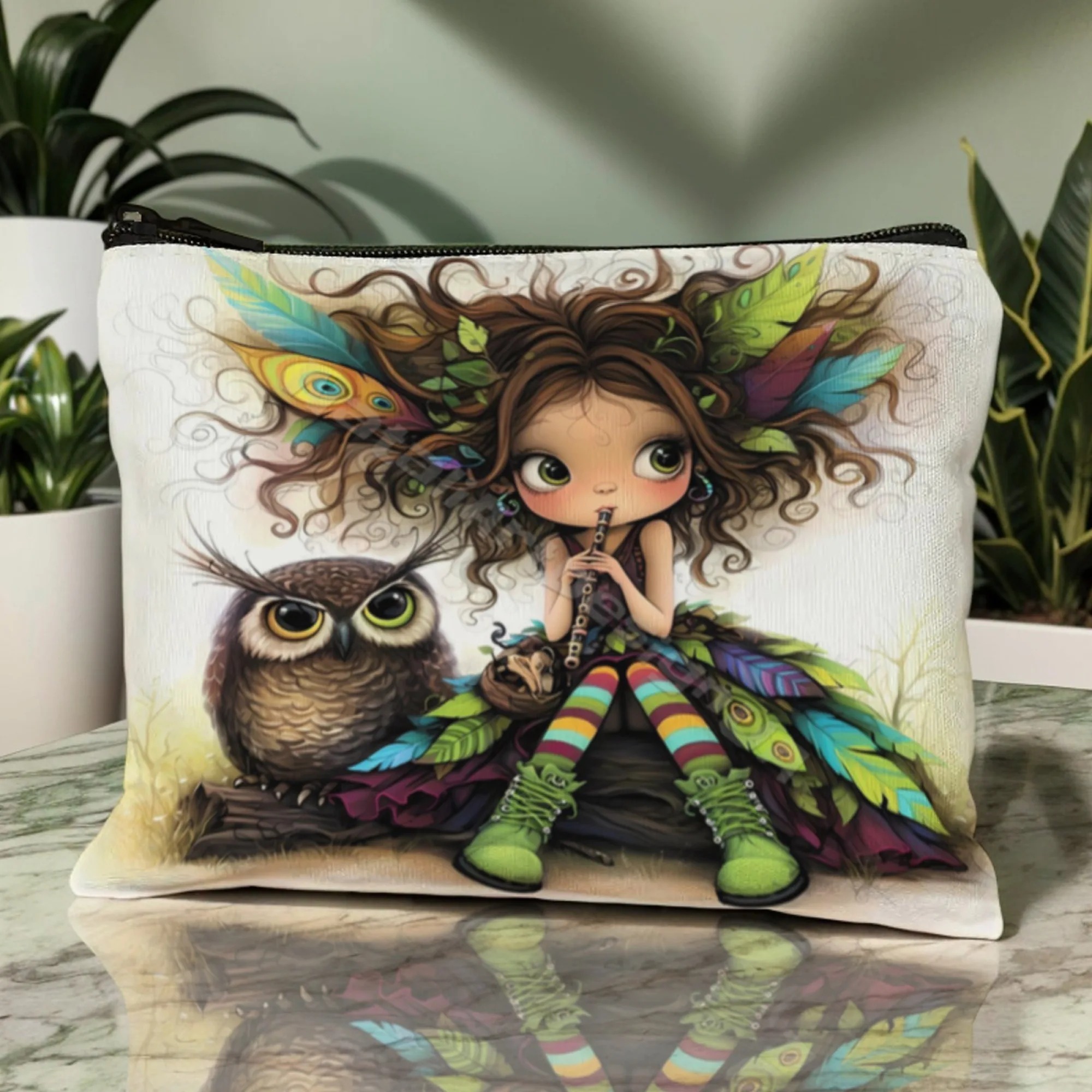 Cartoon Girl Makeup Bag Zipper – Beauty Makeup Case recenzja i cena
