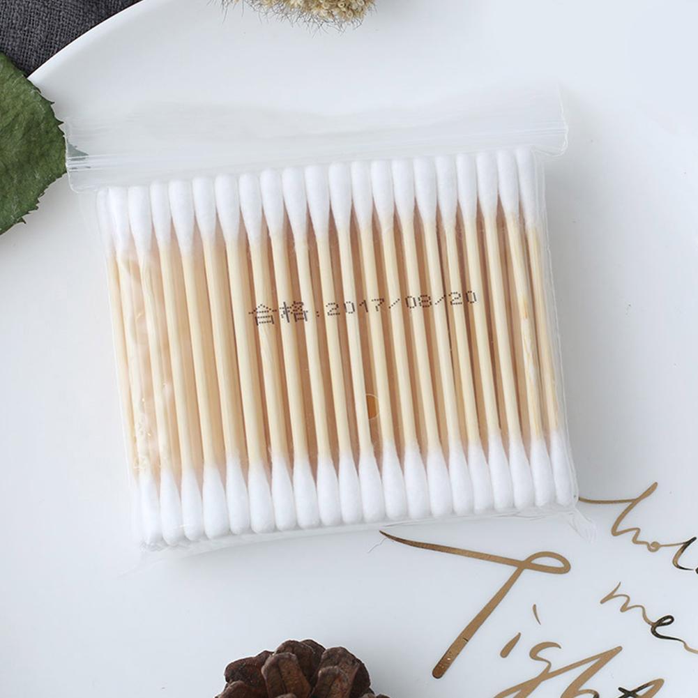 10/100pcs Disposable Cotton Sw – Beauty Makeup Remover recenzja i cena