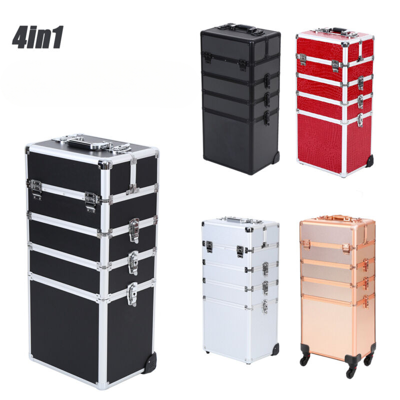 -4 In 1 Trolley Make Up Case H – Beauty Makeup Trolley recenzja i cena