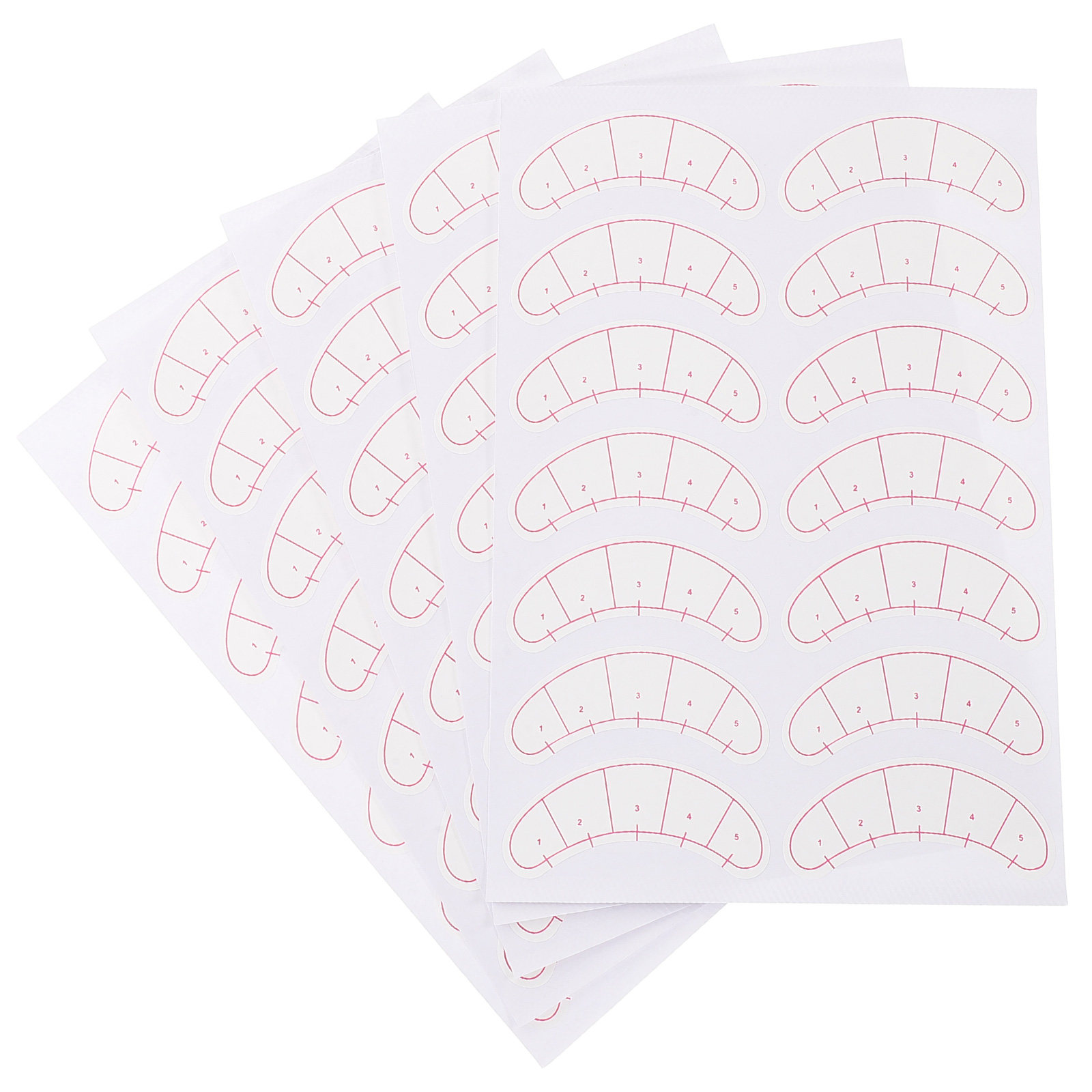 10 Sheets Eyelash Pad Isolatio – Beauty Makeup Training recenzja i cena