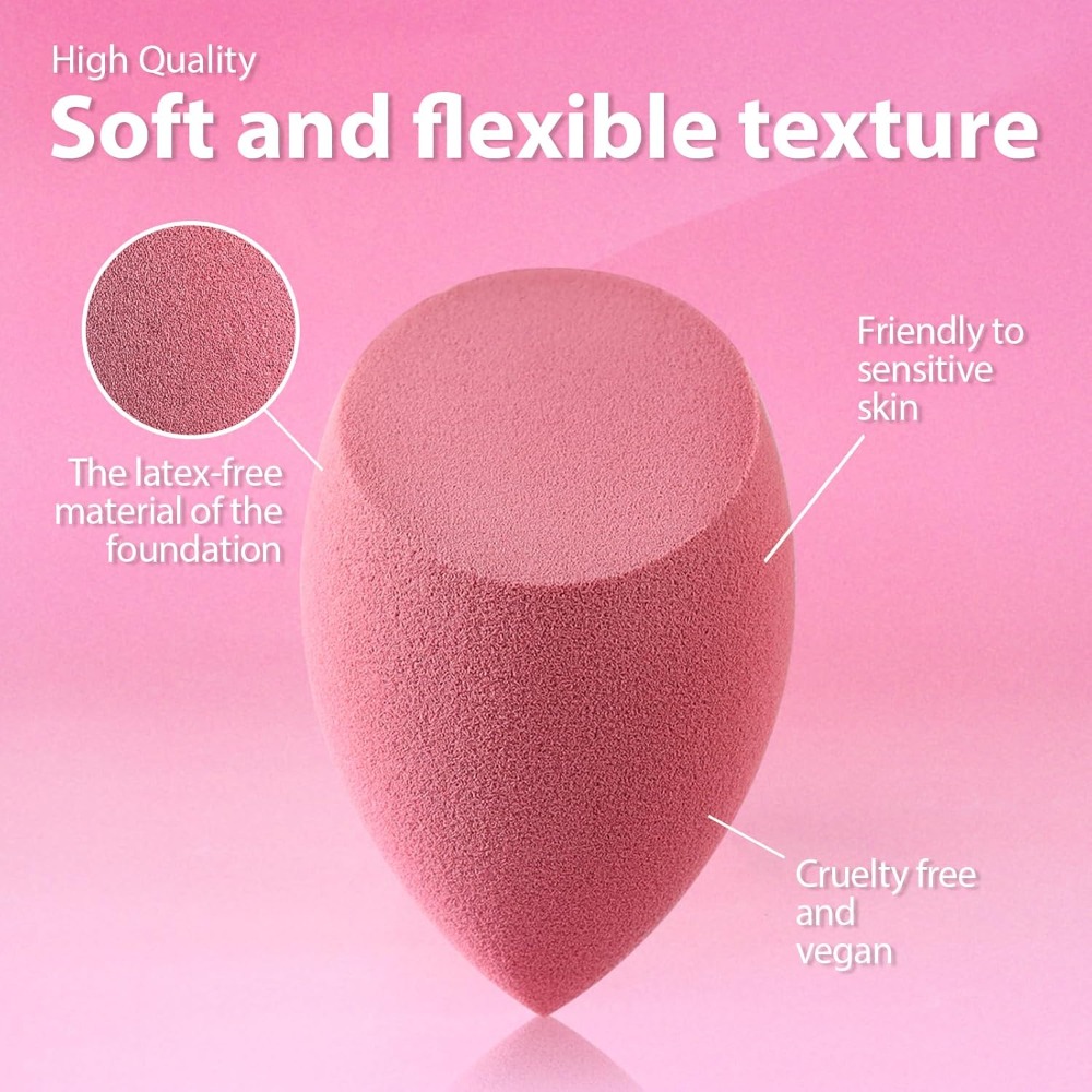 7 Pcs Makeup Sponge Set - Late – Beauty Makeup Sponge recenzja i cena